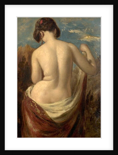 Study of a Half-Nude Figure by William Etty