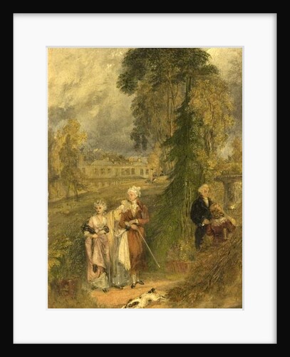 The Residence of Hayley, Eartham, Sussex by William Harvey