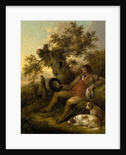 The Sportsman Resting, c.1790 by George Morland