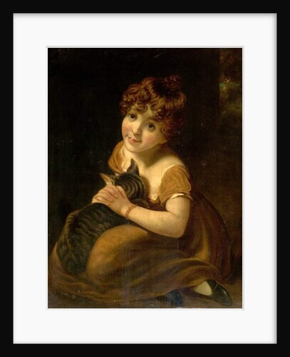 Girl with a Cat by John Opie