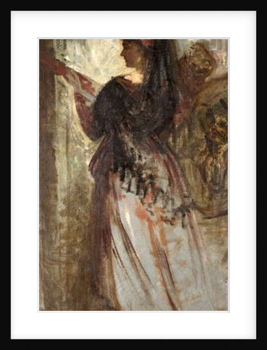 A Lady with a Guitar by John Phillip