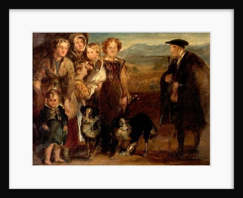A Highland Family, 1823 by David Wilkie