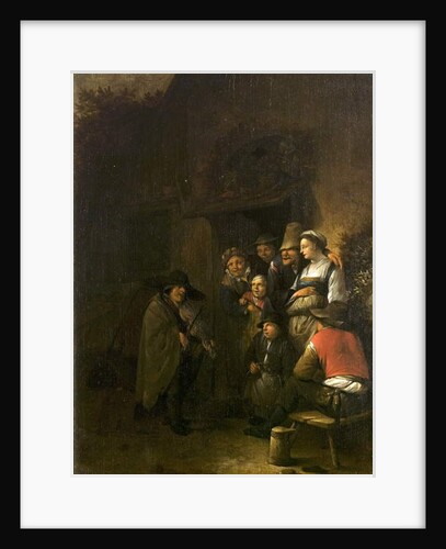 The Dwarf Fiddler, c.1652 by Cornelis Bega