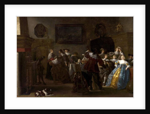 Merry Company, 1630s by Anthonie Palamedesz