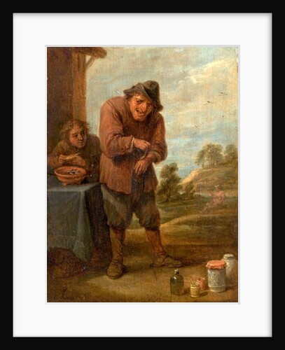 The Sense of Feeling by David the Younger Teniers