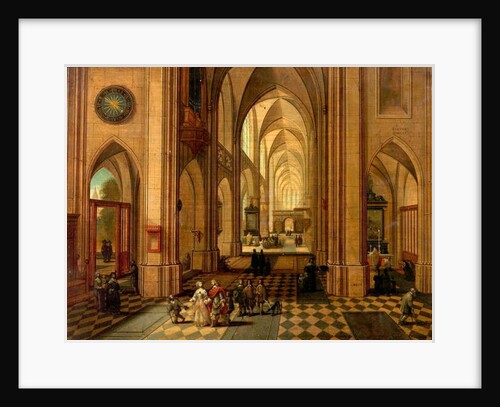 Antwerp Cathedral by Peeter the elder & Vrancx Sebastian Neeffs