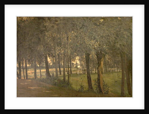 Under the Willows, Sunbury-on-Thames, Middlesex by Edwin Edwards