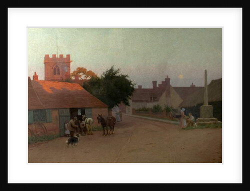 Evening Glow, 1909 by Tom Trythall Rowe