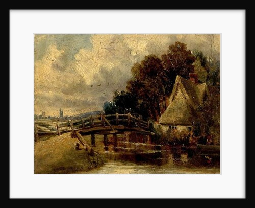 On the Stour near East Bergholt, Suffolk by John Constable (after)