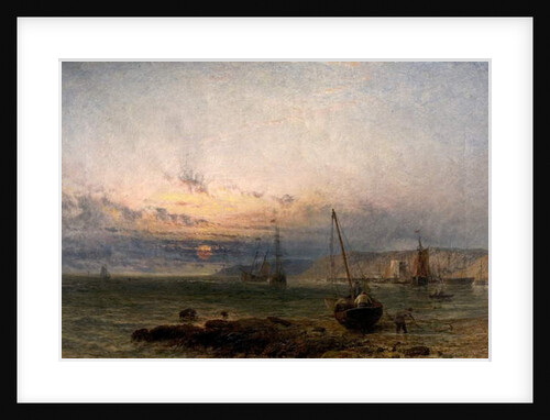 Coast Scene, Sunset, 1852 by Henry Dawson
