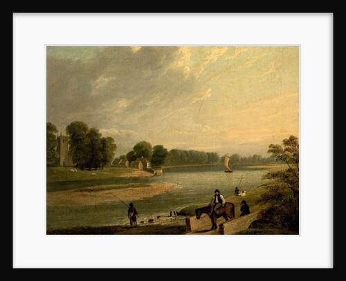 The Trent at Wilford, 1840 by Thomas Barber