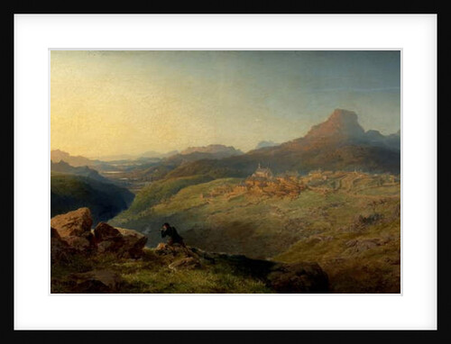 Town and Vale of Ffestiniog, Wales by Edmund John Niemann