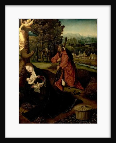 The Rest on the Flight into Egypt by Master of the Antwerp Adoration