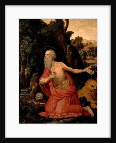 St Jerome by German School