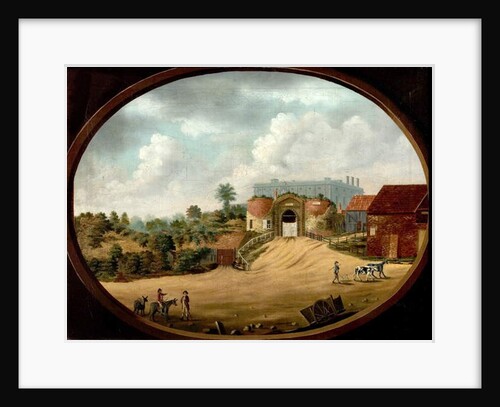 View of the Ancient Gateway and Castle, Nottingham, c.1795 by British School