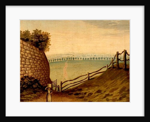 View of the Footpath to Lenton across Nottingham Park, c.1795 by British School