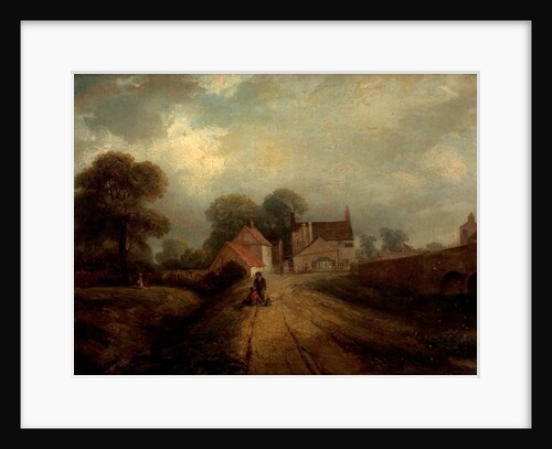 View of the Old Trent Bridge Inn, West Bridgford, Nottingham, 1850 by Robert Bradley