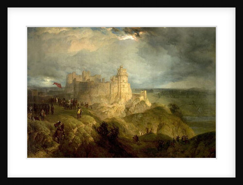 Nottingham Castle, 1847 by Henry Dawson