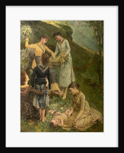 The Flowers of Capri, c.1887 by Filadelfo Simi