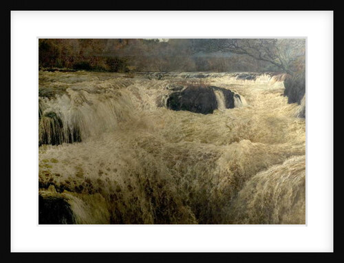 Salmon Leap, Cenarth Falls, Cardiganshire, Wales, 1878 by George Frank Miles