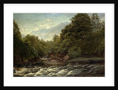 The Salmon Pool, 1880 by Alfred Pizzey Newton