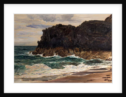 Lighthouse Rock, Llanddwyn, North Wales by Frederick William Hayes