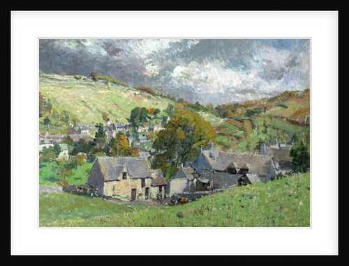 A Gloucestershire Village, 1919 by Louise Pickard