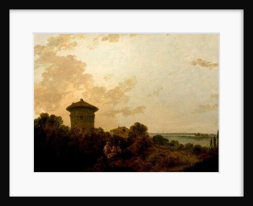 Ruins near Tivoli, Italy by British School