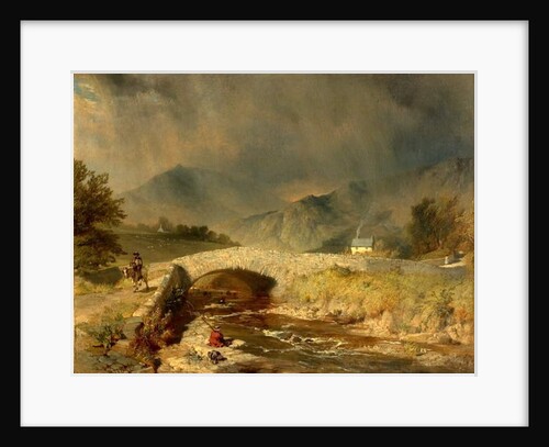 Stormy Weather near Ambleside, Cumbria, 1846 by Henry Dawson