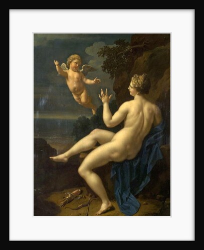 Venus and Cupid, 1709 by Adriaan van der Werff