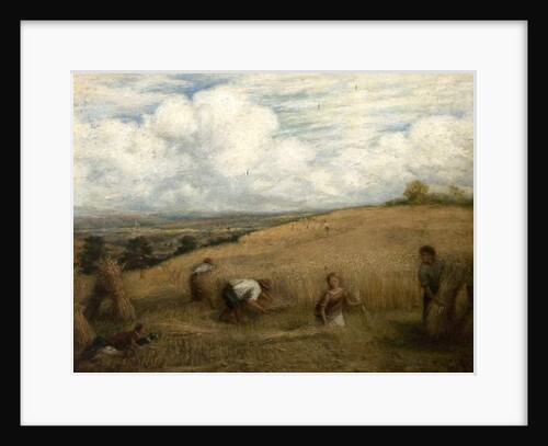 Harvesting, 1857 by John Linnell