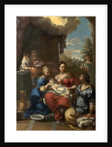The Birth of the Virgin by Pietro da Cortona