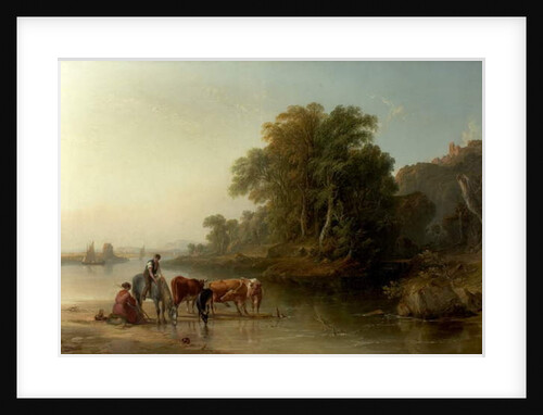 The Watering Place, 1840 by John F. Tennant