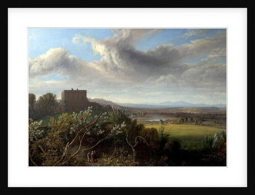 Nottingham Castle, 1832 by John Rawson Walker
