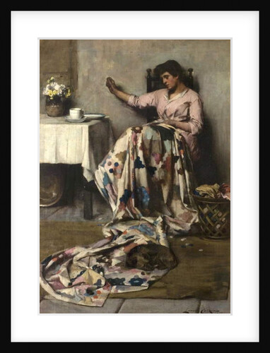 The Patchwork Quilt, 1887 by Lance Calkin