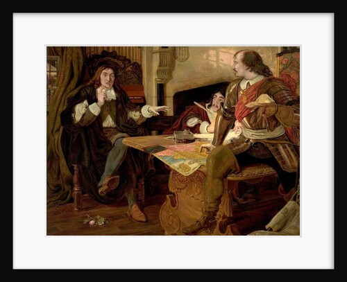 Cromwell Protector of the Vaudois, 1877 by Ford Madox Brown