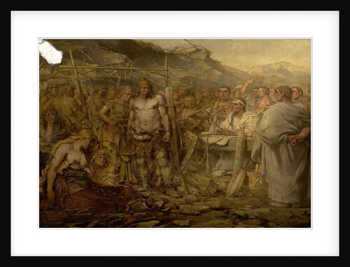 The Adriatics Passing under the Yoke by Emile Verbrugge