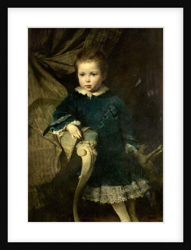Portrait of a Child, 1874 by Hermann Schneider