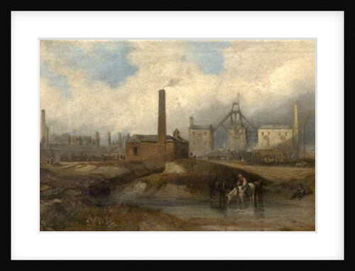 Industrial Scene, 1833 by John Wilson Carmichael