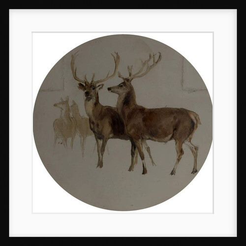 Deer in a Landscape by Edwin Landseer