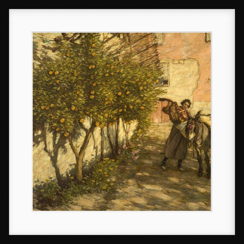 Gathering Oranges, 1929 by Henry Herbert La Thangue