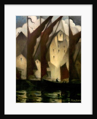 Thameside, 1941 by Christopher Richard Wynne Nevinson