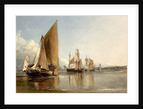 Boats Entering the Medway by George Chambers