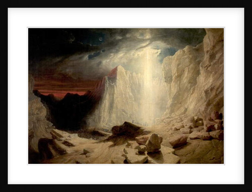 The Isrealites Led by the Pillar of Fire by Night, c.1845 by William West