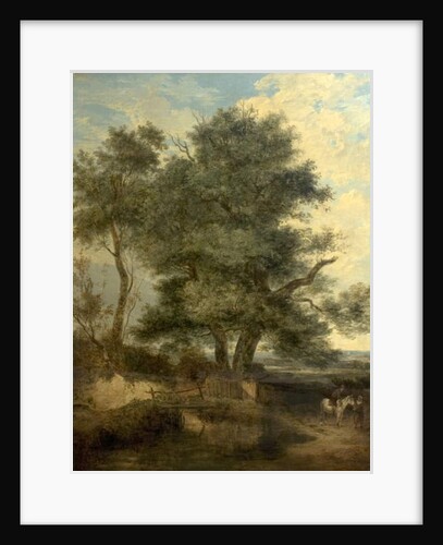 Trees by a Brook, c.1818 by John Crome