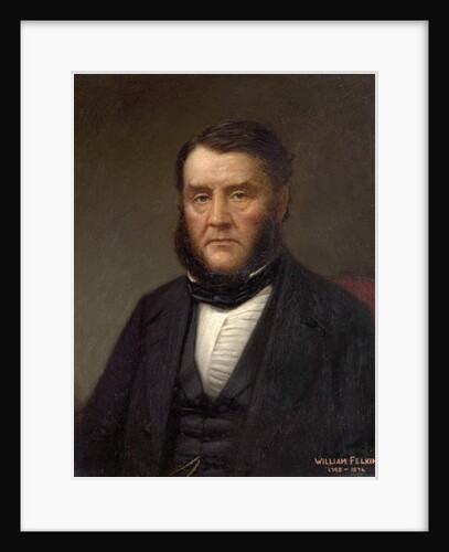 William Felkin, c.1850 by Sylvanus Redgate