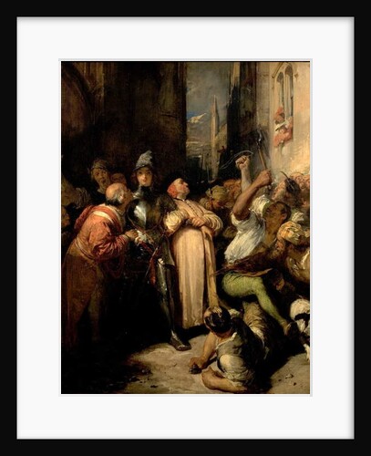 Quentin Durward at Liege, Belgium, 1827-28 by Richard Parkes Bonington