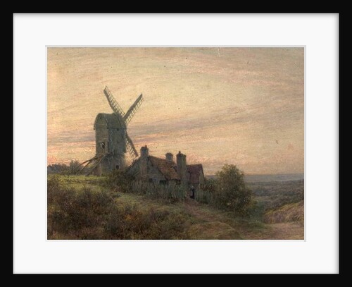 Nottingham Forest and Windmill by James T. Hart
