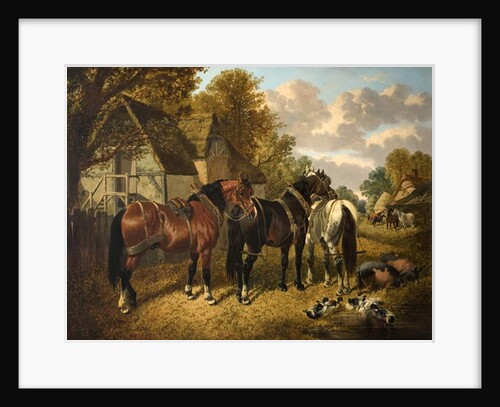 Ready for the Plough by John Frederick Herring Snr