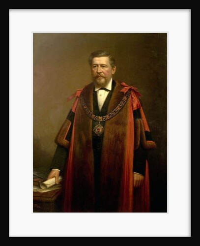 Alderman William George Ward, 1878 by Sylvanus Redgate